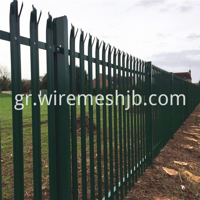 Powder Coated Steel Palisade